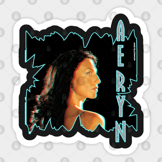 Aeryn Sun Sticker by Spilled Ink